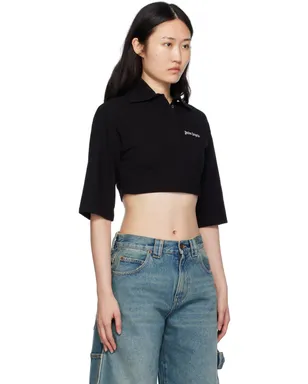 Palm Angels クロップド ポロシャツ - サムネイル2