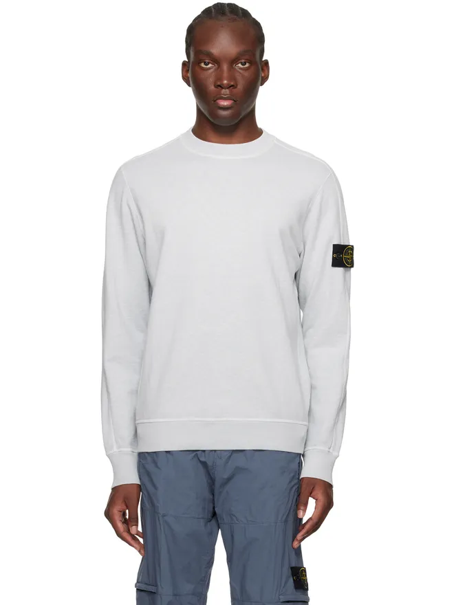 Stone Island Stone Island ロゴパッチ スウェットシャツの商品画像