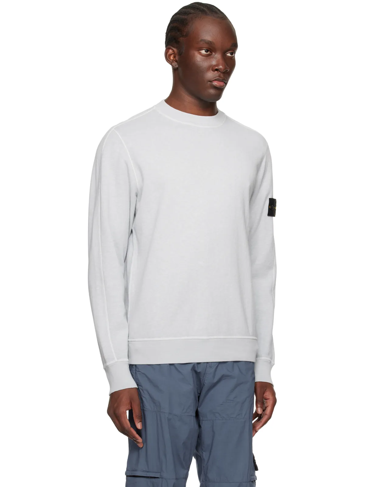 Stone Island ロゴパッチ スウェットシャツ - 画像2