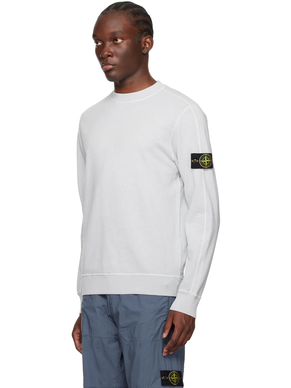Stone Island ロゴパッチ スウェットシャツ - 画像4