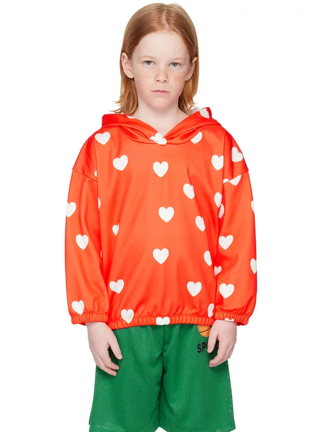 Mini Rodini Mini Rodini キッズ｜ Hearts フーディの商品画像
