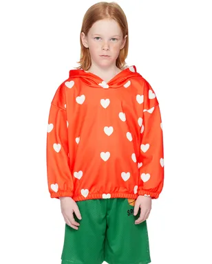 Mini Rodini キッズ｜ Hearts フーディ - サムネイル1