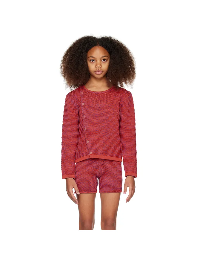 Eckhaus Latta Eckhaus Latta キッズ｜SSENSE限定 Field スナップカーディガンの商品画像