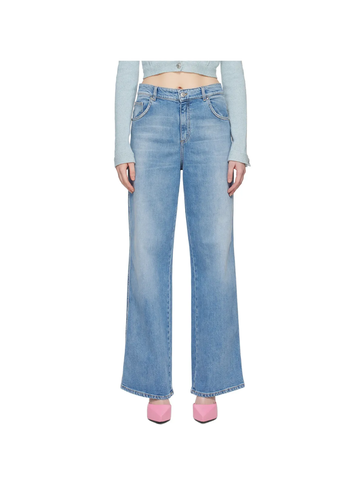 Blumarine ボーイフレンド ジーンズ - 画像1