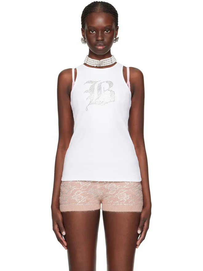 Blumarine Blumarine グラフィック タンクトップの商品画像