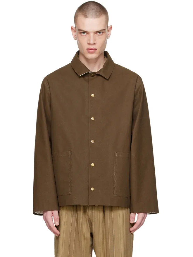 XENIA TELUNTS XENIA TELUNTS Olive ジャケットの商品画像