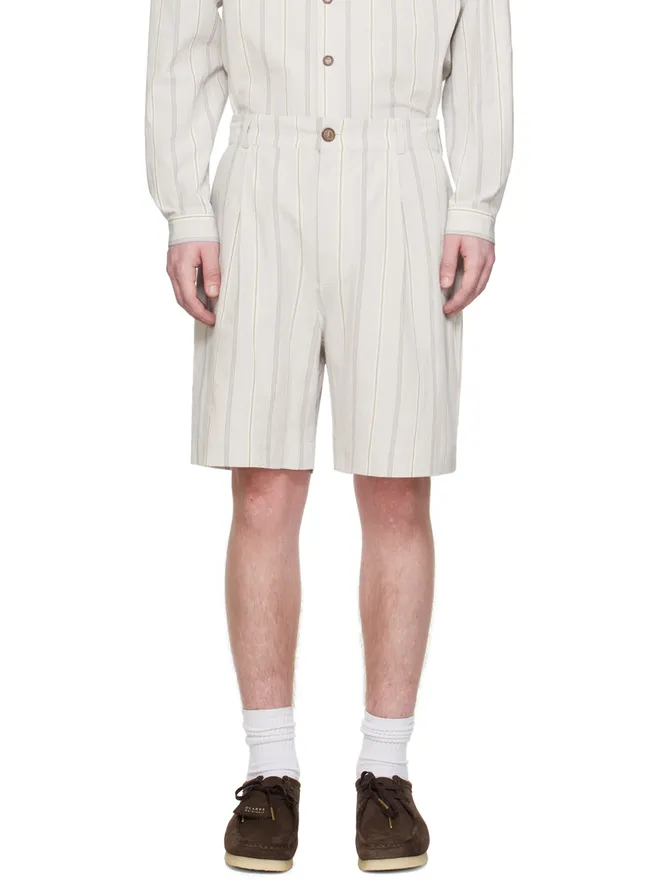 XENIA TELUNTS XENIA TELUNTS ストライプ Bini ショートパンツの商品画像
