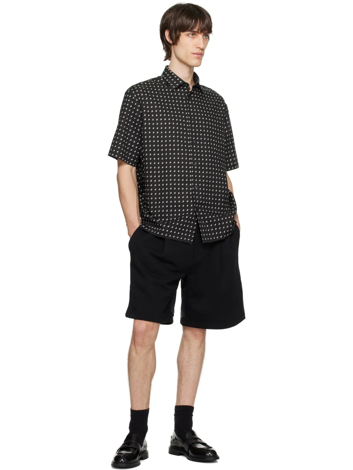 Emporio Armani レイヤード ショートパンツ - 画像4