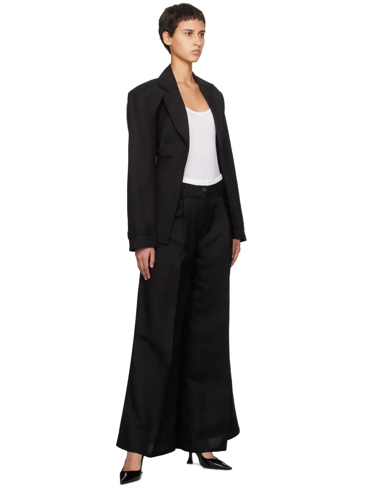 REMAIN Birger Christensen Suiting トラウザーズ - 画像4