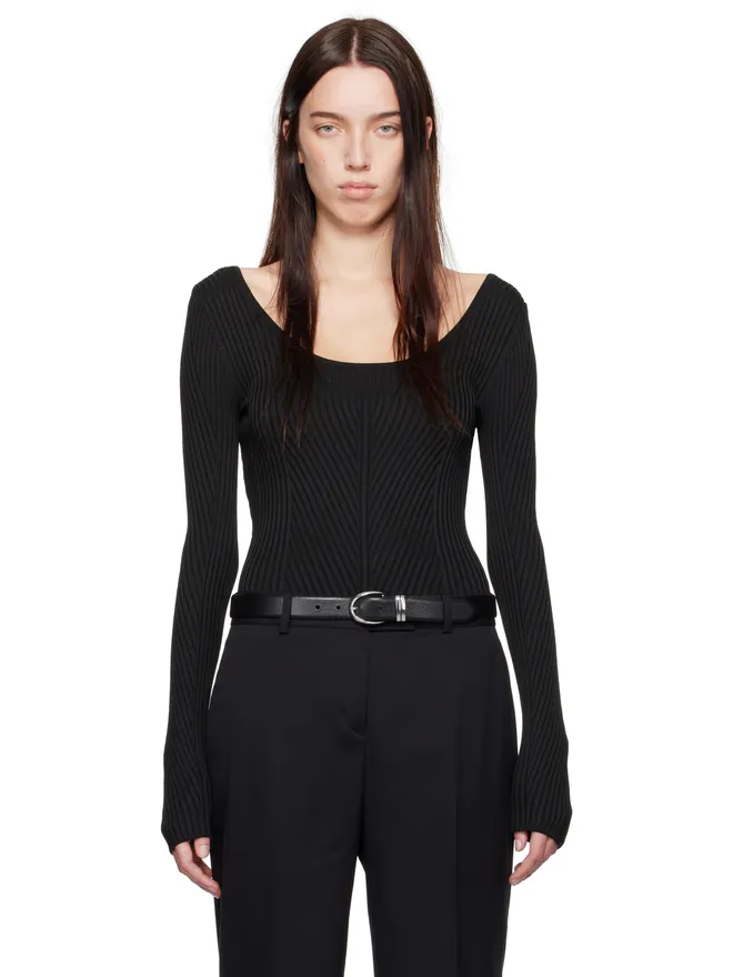 Calvin Klein Calvin Klein Halo ビスコース リブ トップスの商品画像
