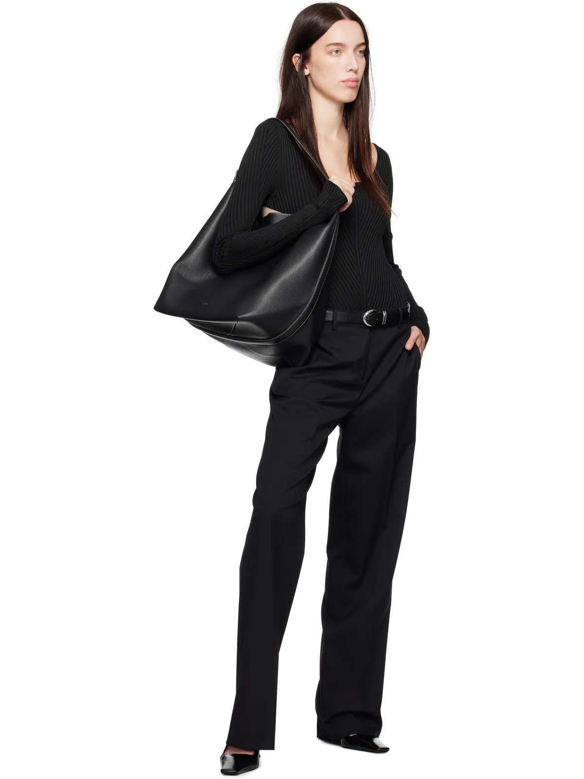 Calvin Klein Halo ビスコース リブ トップス - 画像5