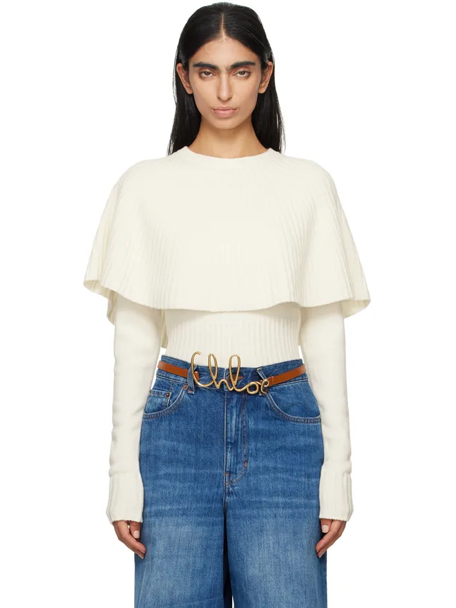 Chloe Chloe ケープ セーターの商品画像