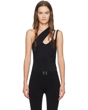 Mugler アシンメトリー ボディスーツ - サムネイル1
