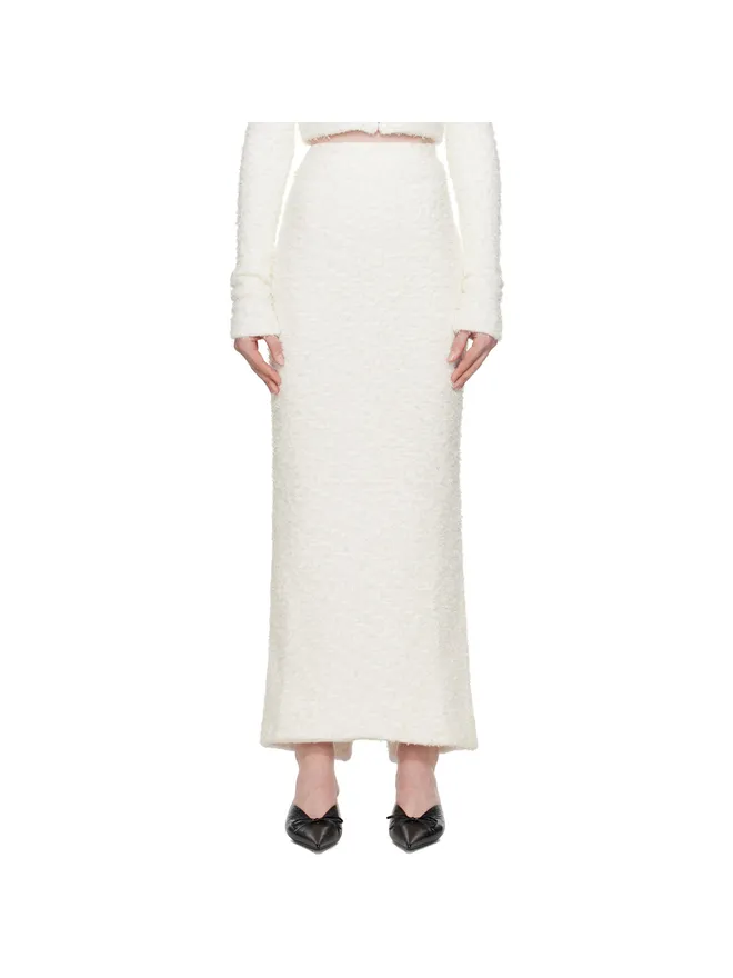 Balenciaga Balenciaga ツイード マキシスカートの商品画像