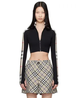 Burberry チェック タートルネック - サムネイル1