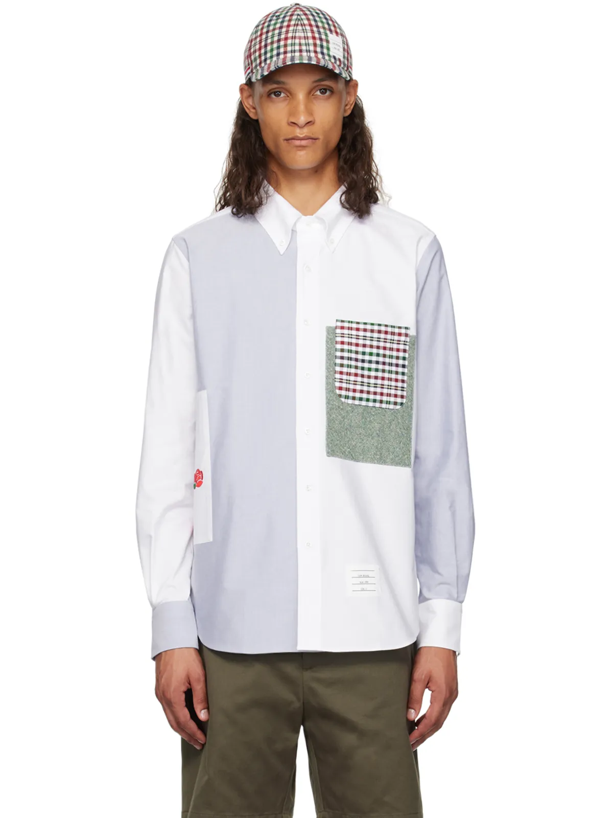 Thom Browne パネル シャツ - 画像1