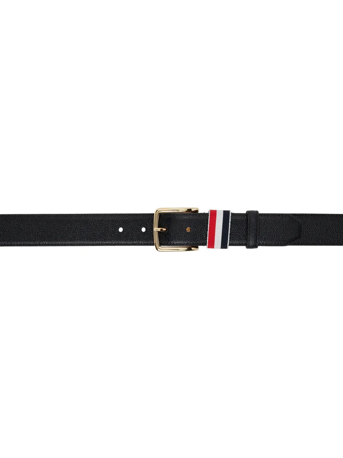 Thom Browne カーフスキン ペブルレザー ベルト - 画像1
