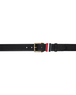 Thom Browne カーフスキン ペブルレザー ベルト - サムネイル1