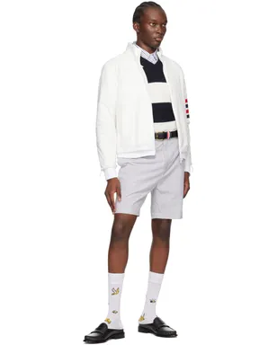 Thom Browne カーフスキン ペブルレザー ベルト - サムネイル3