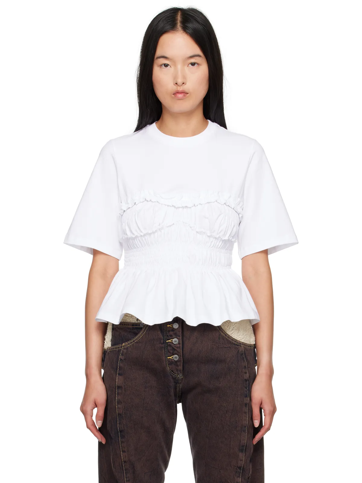 Cecilie Bahnsen Vilde Tシャツ - 画像1