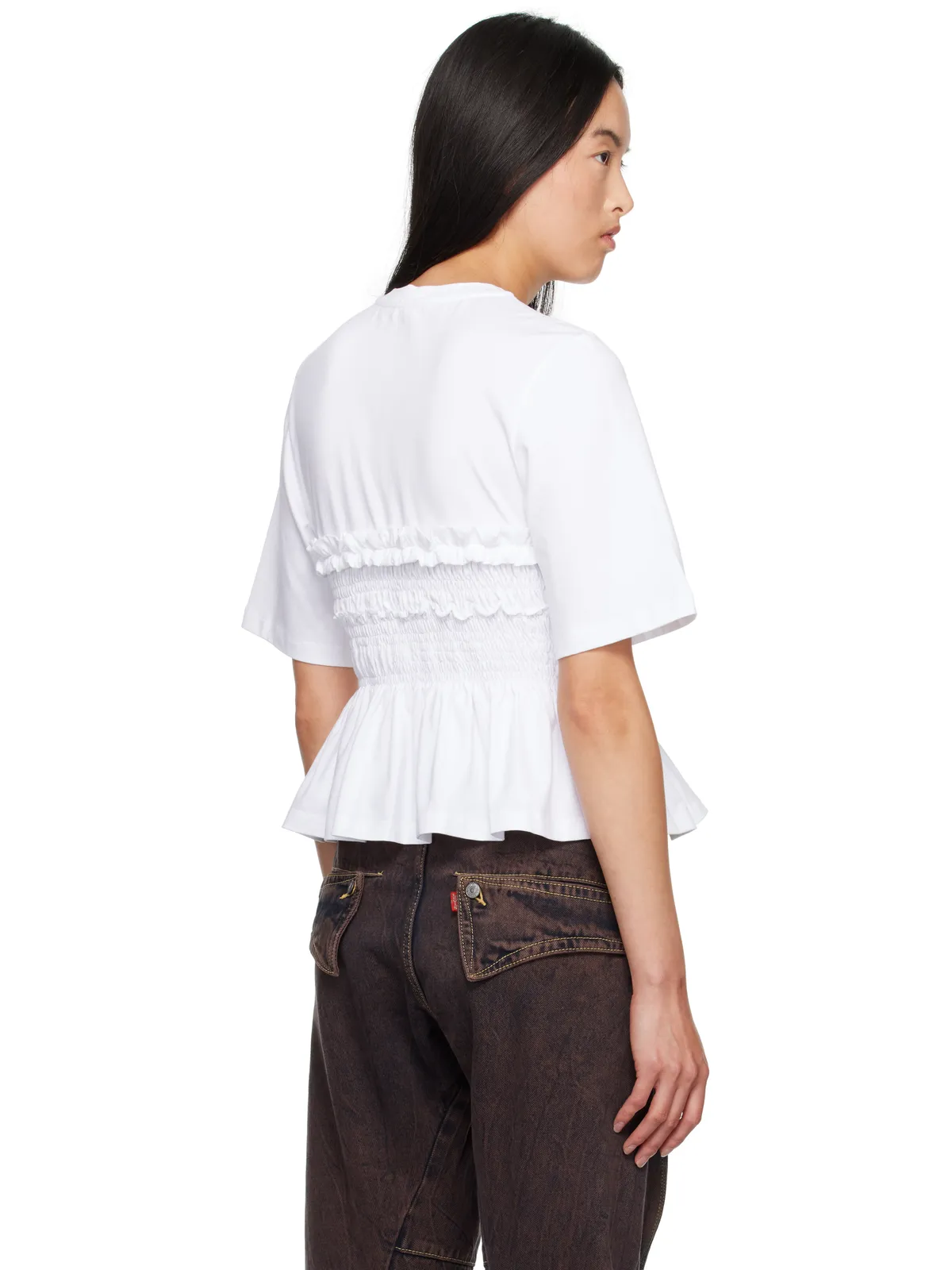 Cecilie Bahnsen Vilde Tシャツ - 画像3