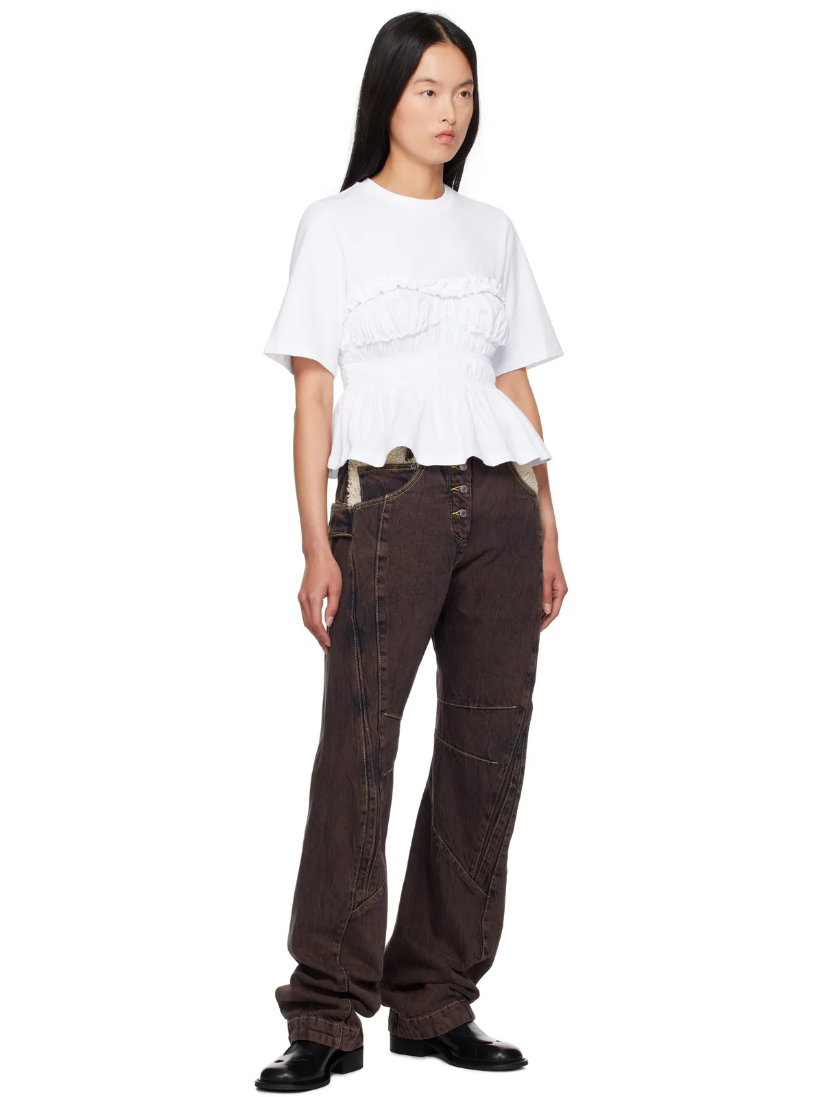 Cecilie Bahnsen Vilde Tシャツ - 画像4