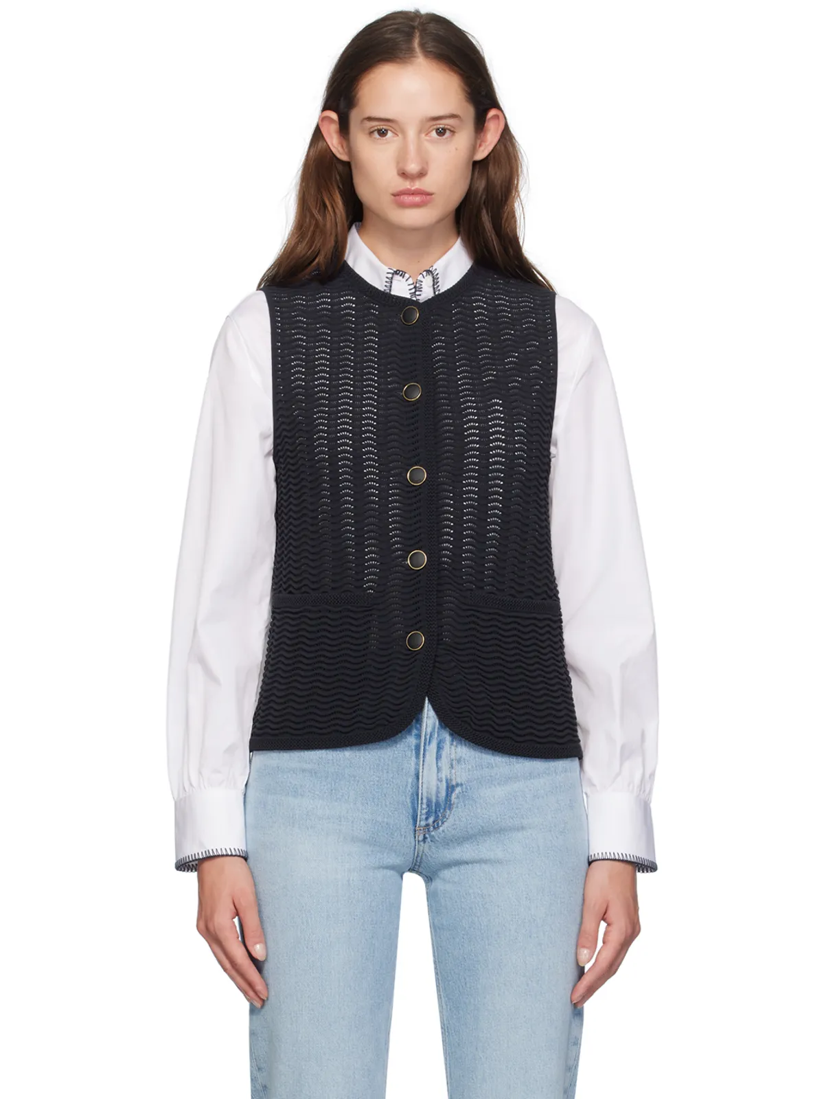 Rag & Bone Elisa ベスト - 画像1