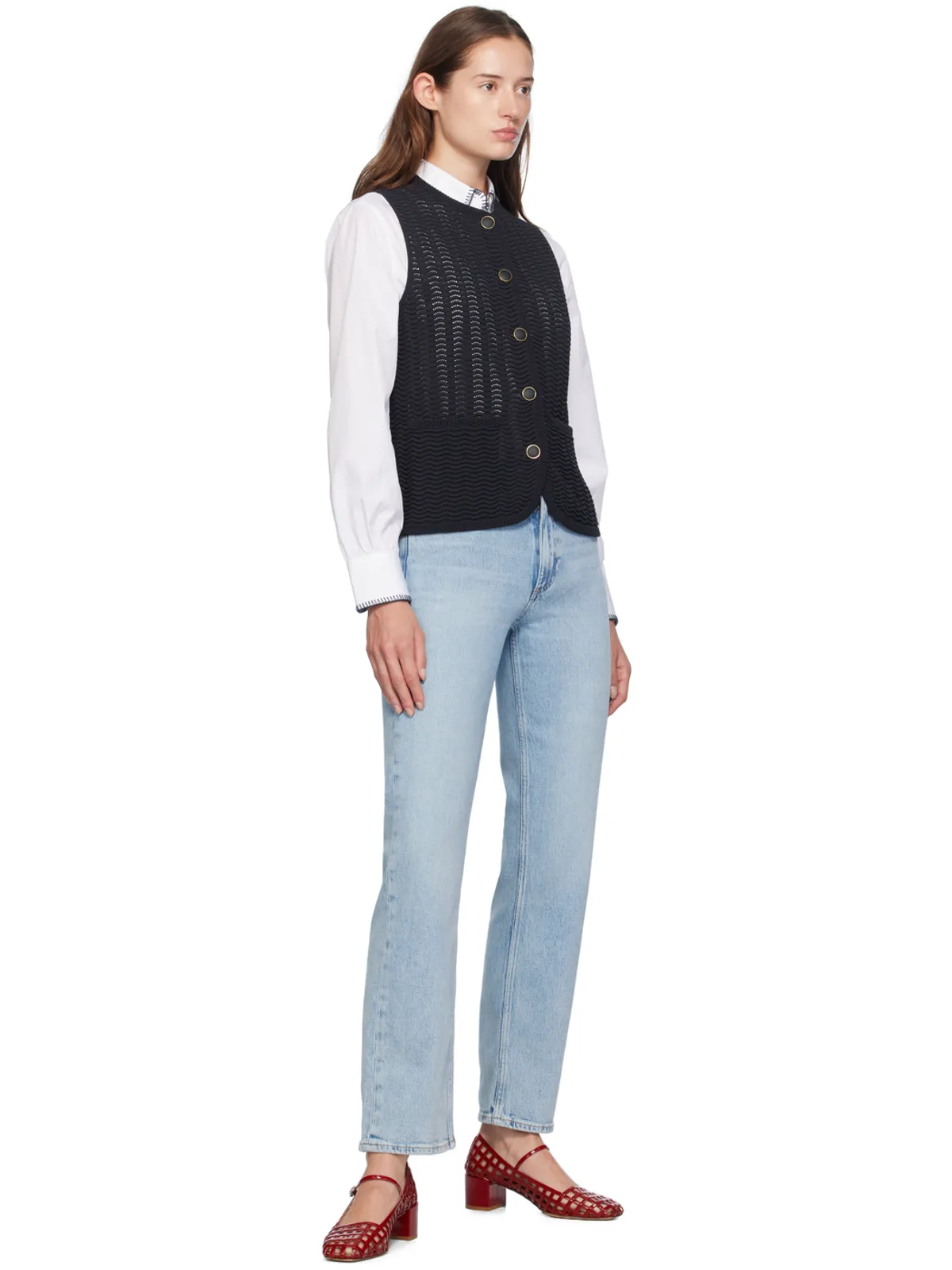 Rag & Bone Elisa ベスト - 画像4