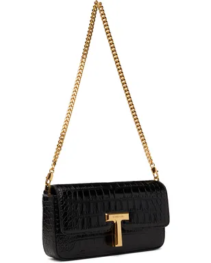 TOM FORD ミニ Wallis クロコダイル レザー バッグ - サムネイル2
