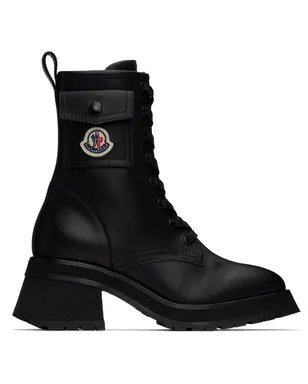 Moncler Gigi レザー レースアップブーツ - サムネイル1