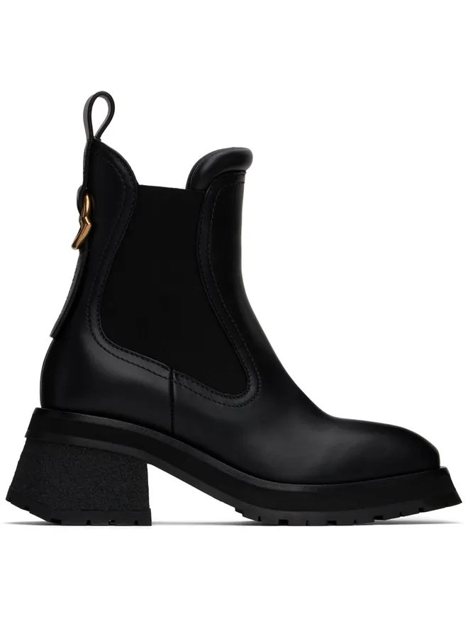 Moncler Moncler Gigi レザー チェルシーブーツの商品画像