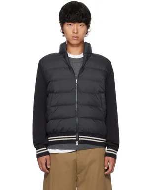 Moncler パネル ダウン カーディガン - サムネイル1