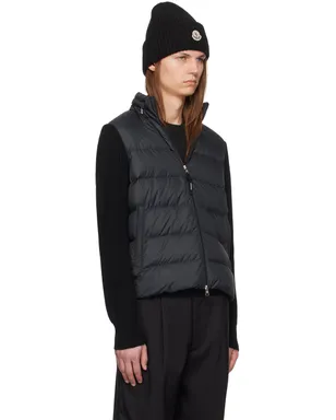 Moncler パデッド ジップアップ ダウンフーディ - サムネイル2
