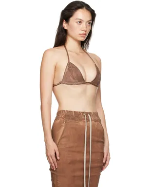 Rick Owens DRKSHDW Porterville ホイル ストレッチデニム ブラ - サムネイル2