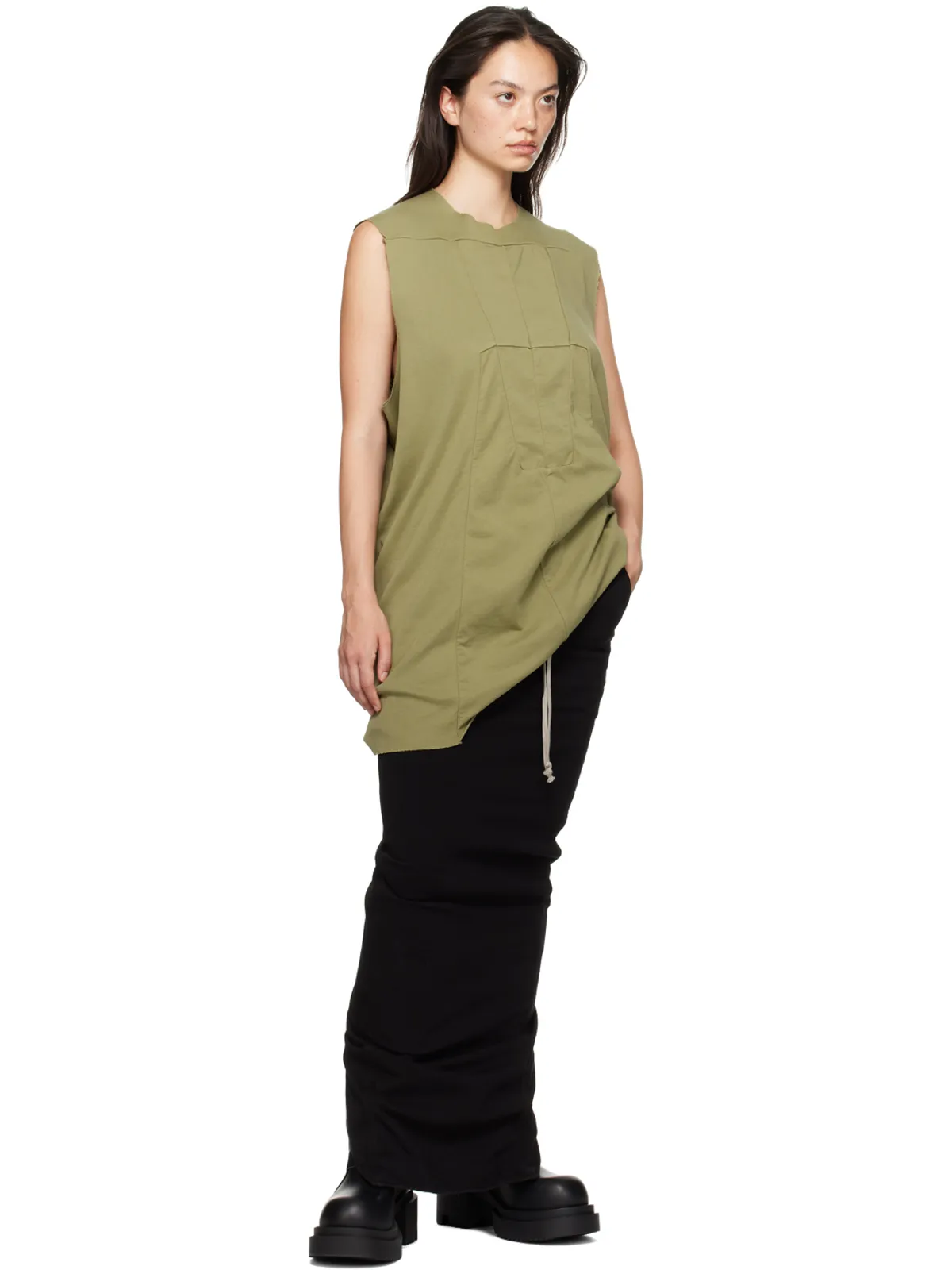 Rick Owens DRKSHDW Luxor SL タンクトップ - 画像4