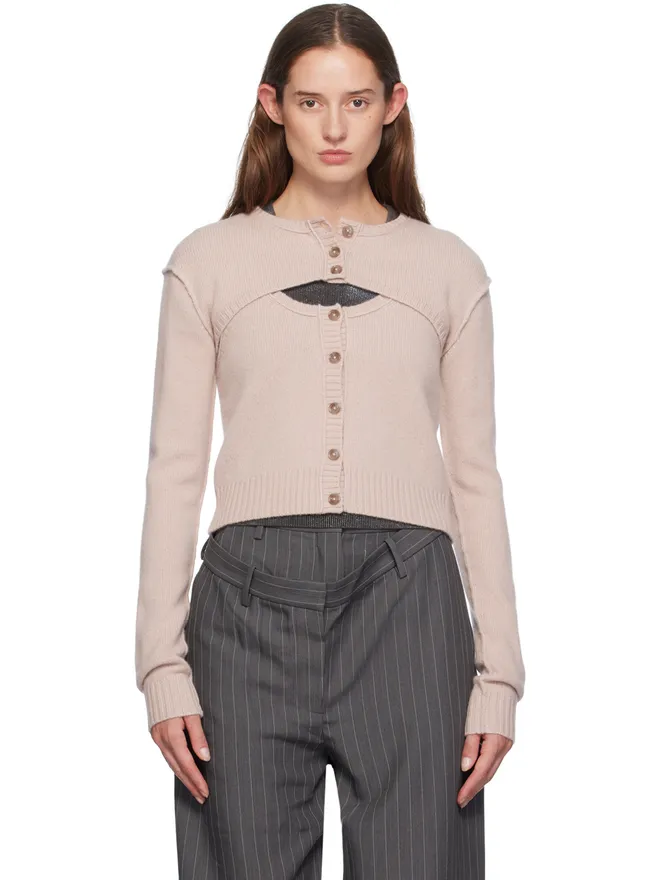 Acne Studios Acne Studios レイヤード カーディガン セットの商品画像