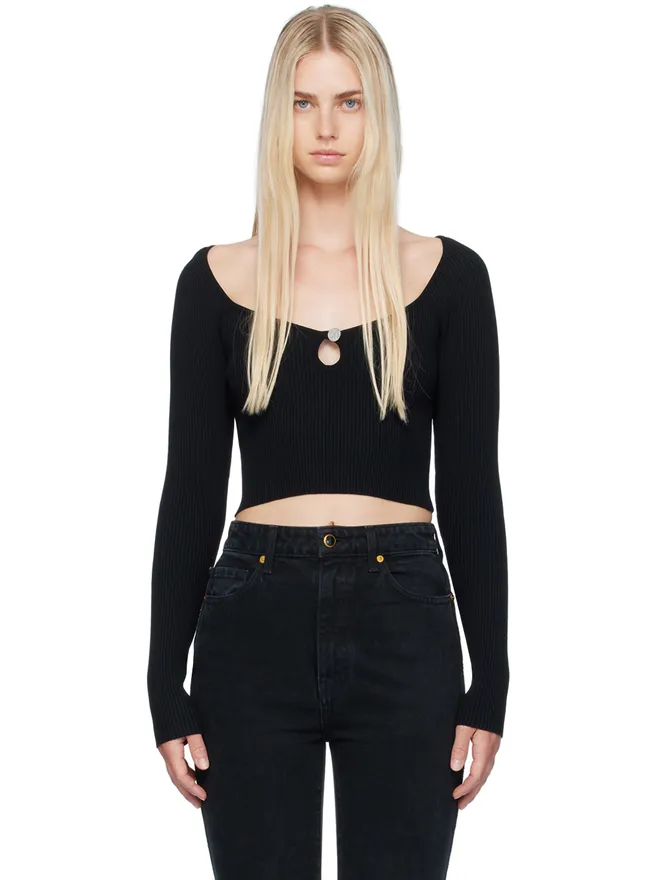 Moschino Jeans Moschino Jeans カットアウト セーターの商品画像
