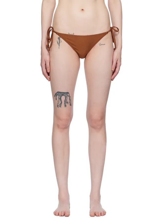 Ganni Ganni ストリング ビキニボトムの商品画像