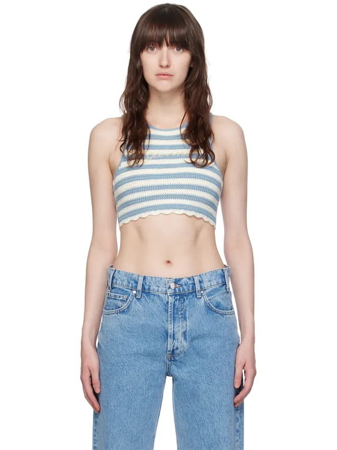 Ganni Ganni レーサーバック タンクトップの商品画像