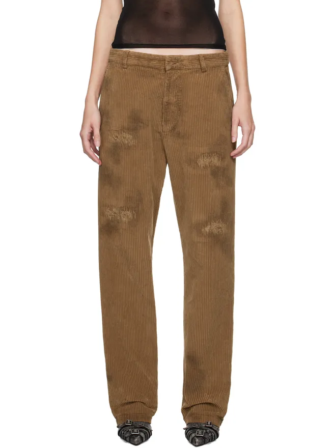 Dsquared2 Dsquared2 Dean ディストレス コーデュロイパンツの商品画像
