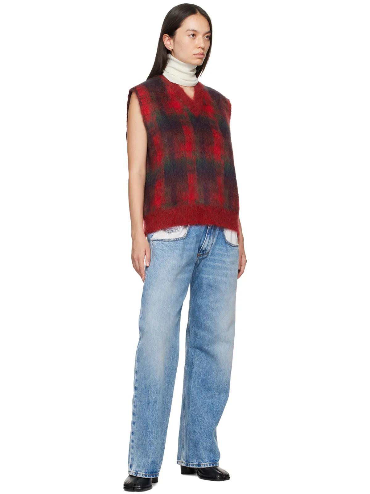 Maison Margiela メリノウール ネックウォーマー - 画像3