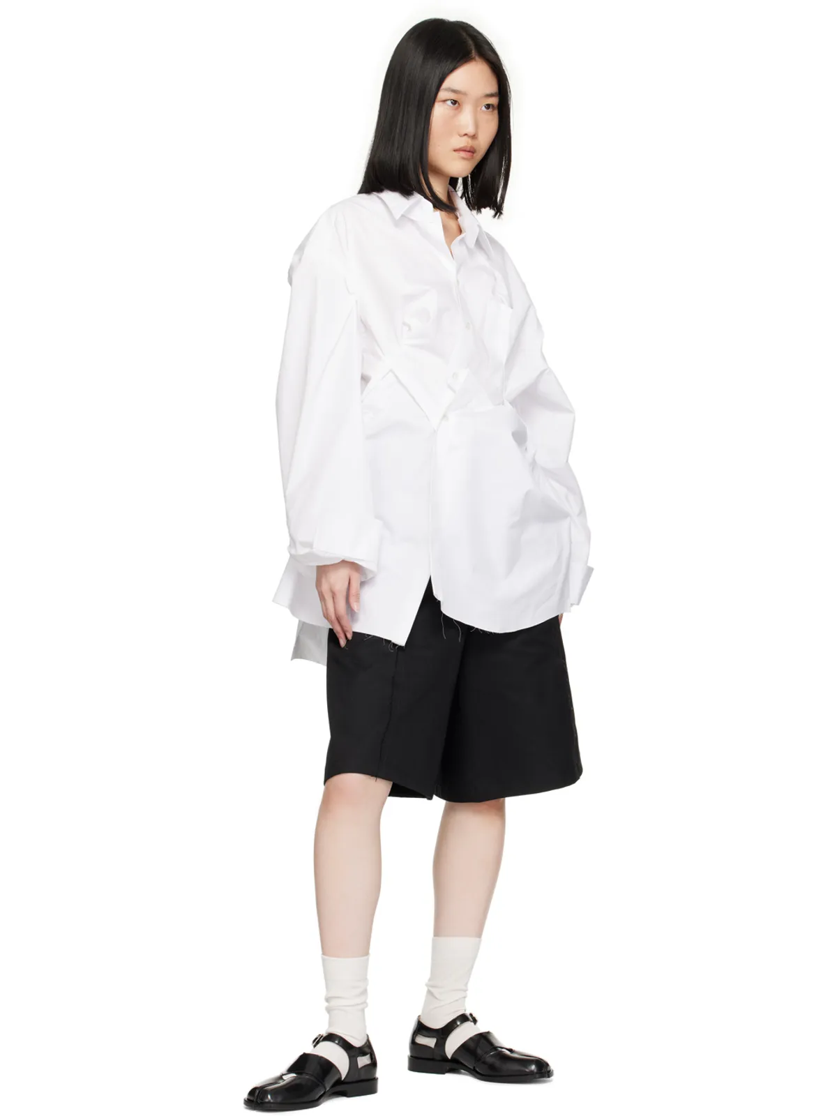 Maison Margiela レザー Tabi サンダル - 画像5
