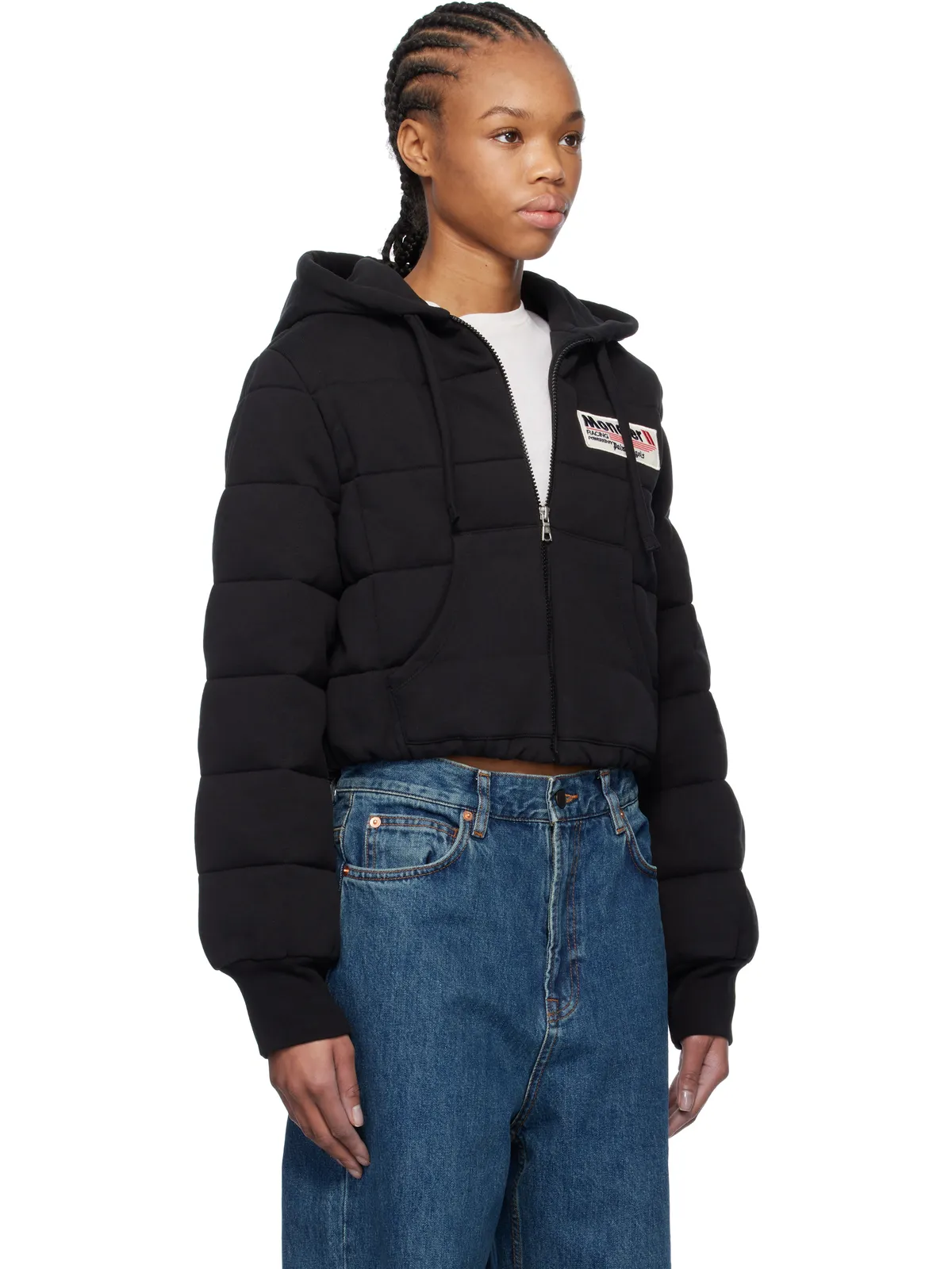 Moncler Genius Moncler x Palm Angels ジップアップ ダウンフーディ - 画像2