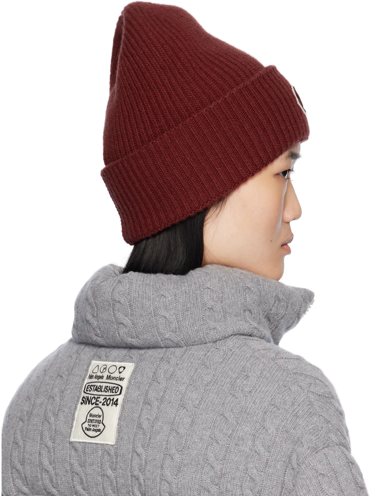 Moncler Genius Moncler x Palm Angels ロゴ ビーニー - 画像3