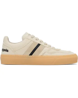 Moncler Genius Moncler x Palm Angelsコレクション ベージュ ローカットスニーカー - サムネイル1
