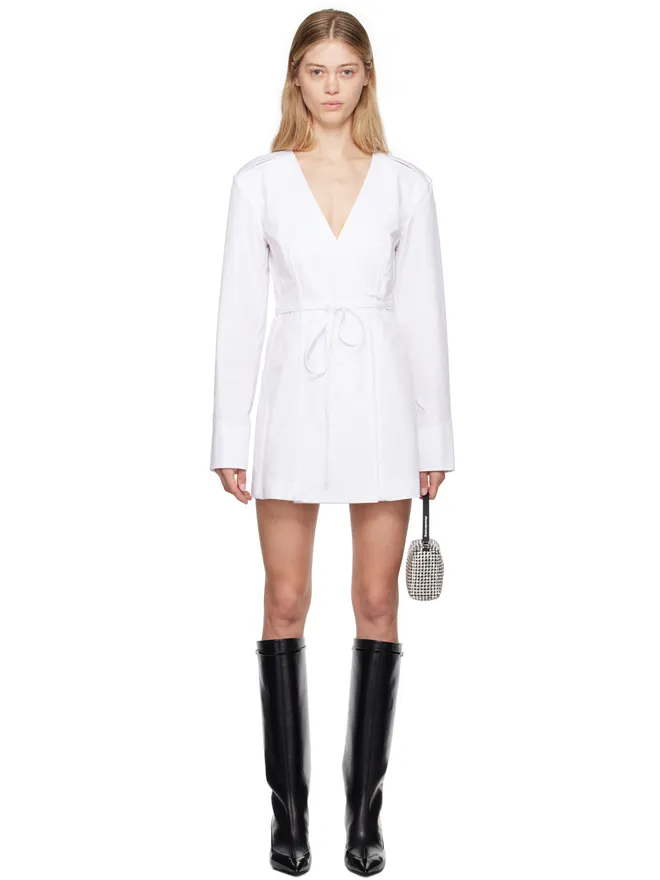 Alexander Wang Alexander Wang ラップ ミニワンピースの商品画像