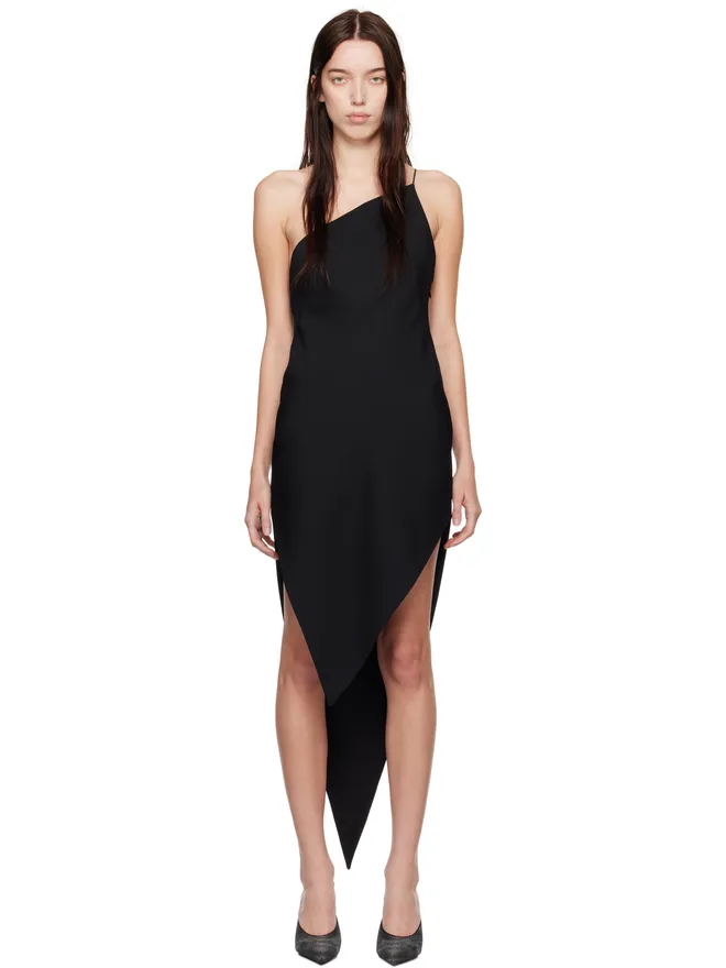 Alexander Wang Alexander Wang アシンメトリー スリット ミディアムドレスの商品画像