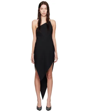 Alexander Wang アシンメトリー スリット ミディアムドレス - サムネイル1
