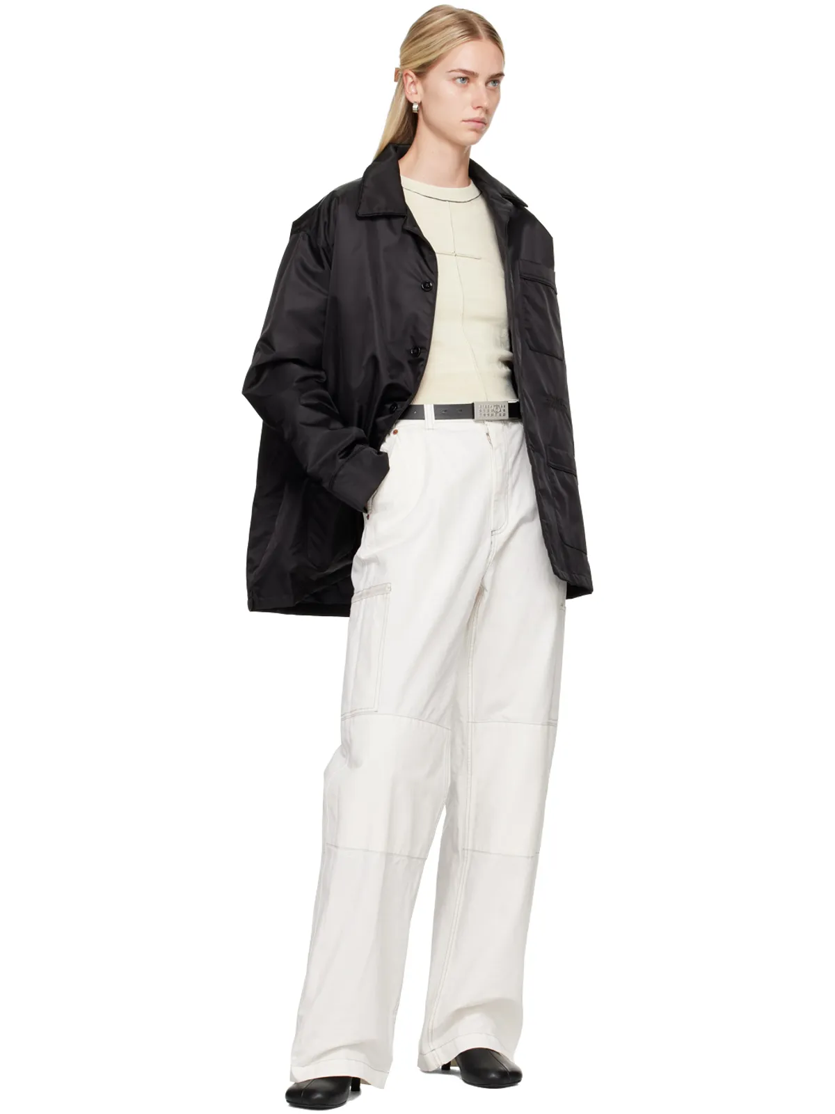 MM6 Maison Margiela バージンウール セーター - 画像5