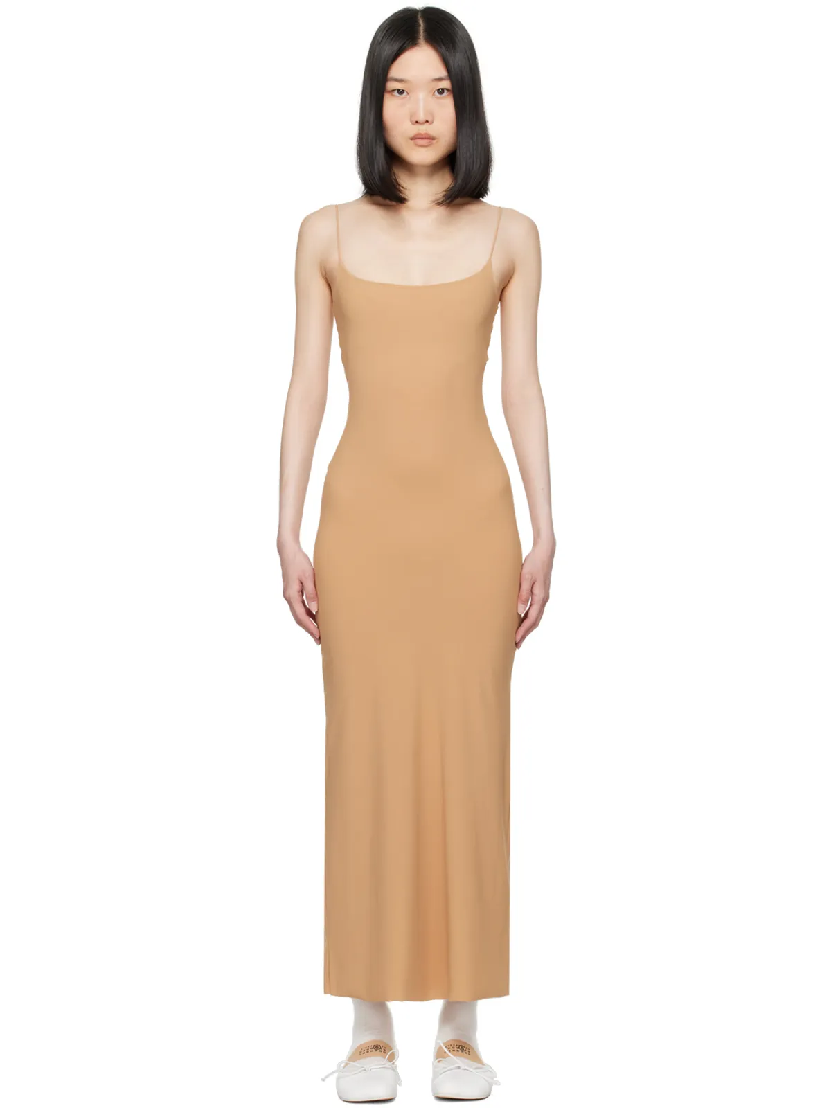 MM6 Maison Margiela スクープネック マキシワンピース - 画像1